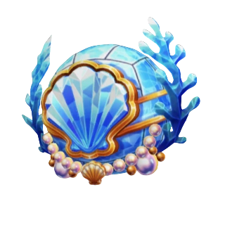 Diamond Seashell Ball